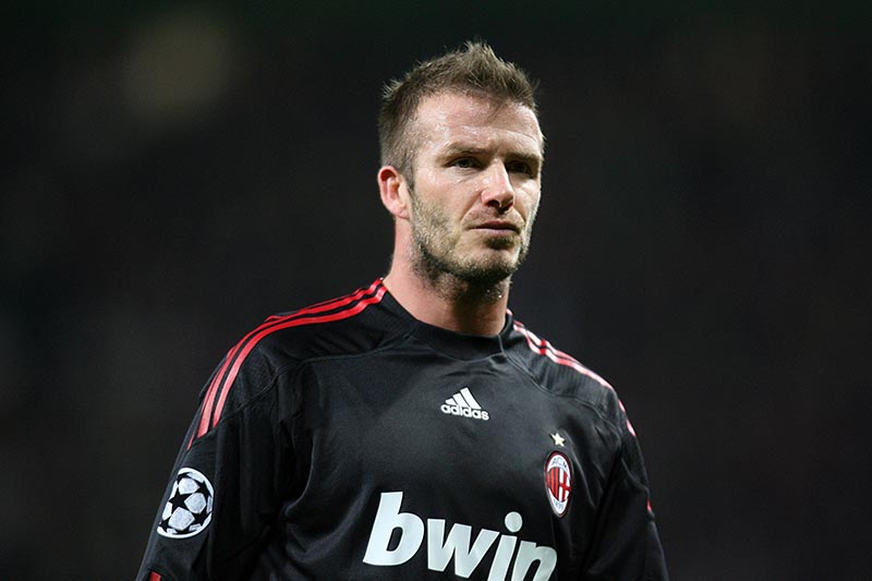 Số liệu thống kê Beckham AC Milan
