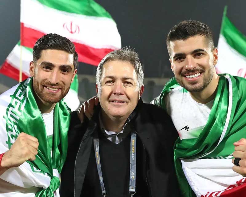 Ông từng huấn luyện Iran Ông từng huấn luyện Iran