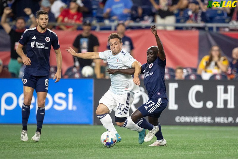 New England Revolution sẽ tiếp đón Chicago Fire trên sân nhà
