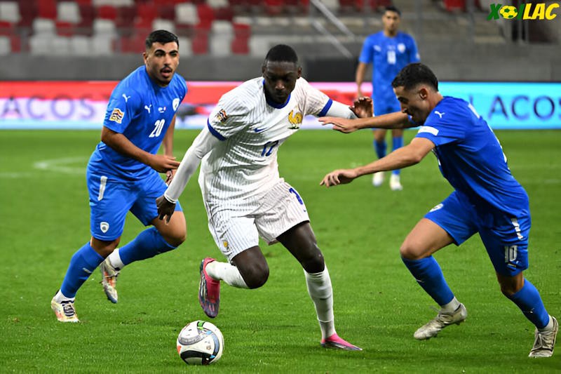 Pháp sẽ đối đầu với Israel tại lượt trận tiếp theo Nations League