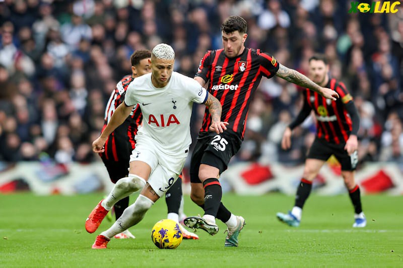 Bournemouth sẽ tiếp đón Tottenham treenn sân nhà ở vòng 15 EPL