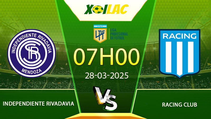 Soi kèo Independiente Rivadavia vs Racing Club