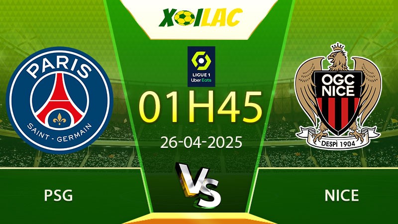 Soi kèo PSG vs Nice