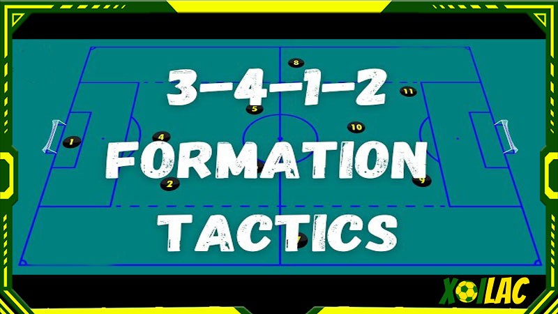 Chiến thuật 3-1-4-2 được thể hiện ra sao?