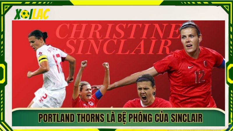 Portland Thorns là bệ phóng của Christine Sinclair
